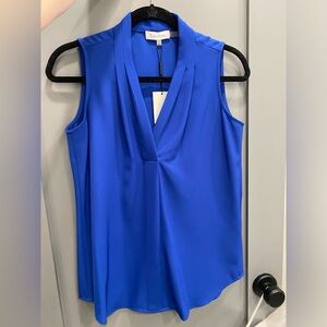 NWT blue work top